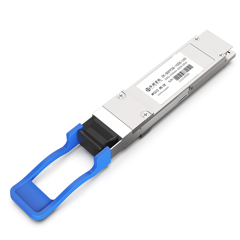 单模双纤 ZK-QSFP28-100G-LR4