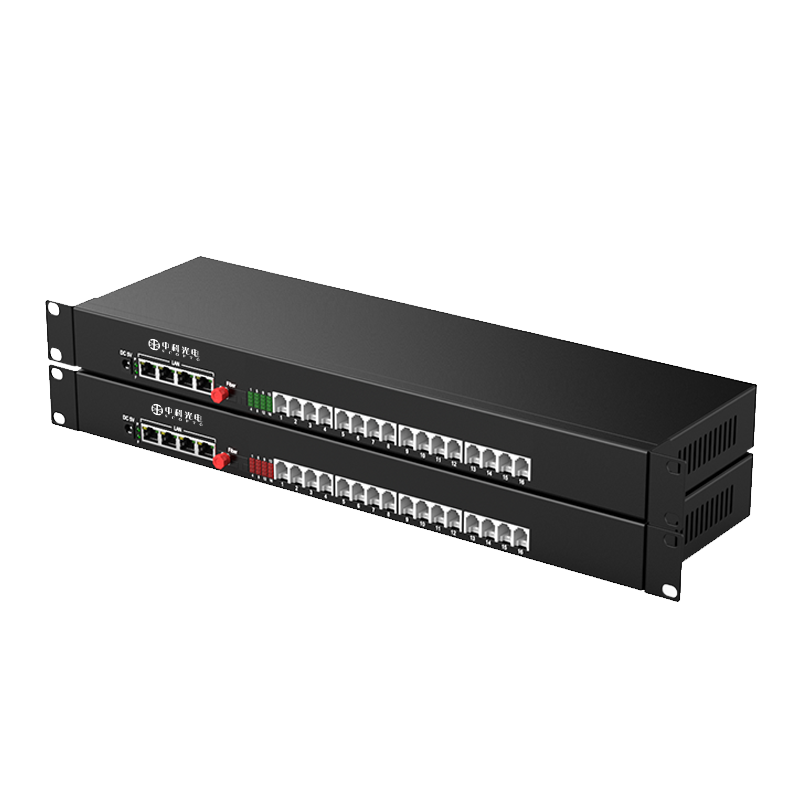 16路电话+4路千兆网络 FC接口