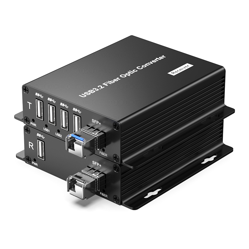 USB3.0光纤延长器 单模单纤LC口